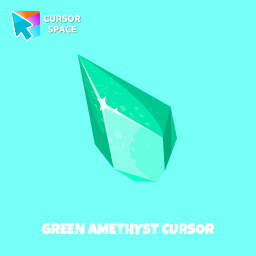 Green Amethyst cursor arrow cursor