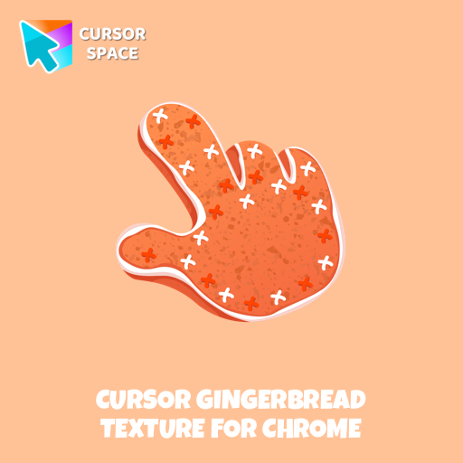 Cursor Gingerbread Texture For Chrome